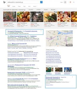 Bing search ads
